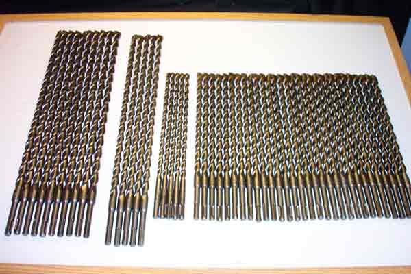 BSH-SDS50b 50pc. Bosch SDS+ Masonry Hammer Bit Assortment
