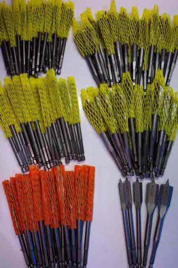 TL-16 100 Pc. Spade Paddle Bit Assortment - DeWalt