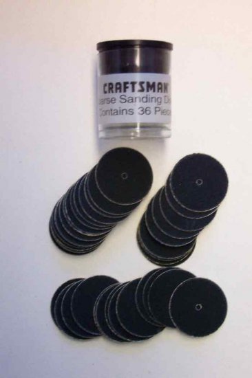 TL-D01 Craftsman 36pc. Sanding Disc Tube