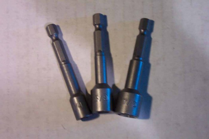 BN-01 3pc. Hanson Nut Setter Bit Set -
