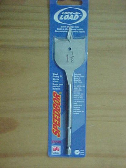 TL-22L Iriwn Lock N' Load Spade Bit