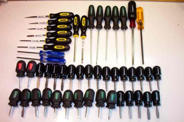 SD-50pc 50 Piece Name Brand Screwdriver Assortment