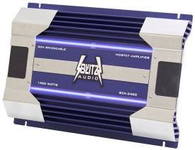 Cds-Blitz Audio 2-Channel 1600 Watts Max Amplifier with Blue Neon Light-BZA2460