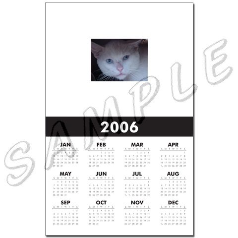 One Page Wall Calendar