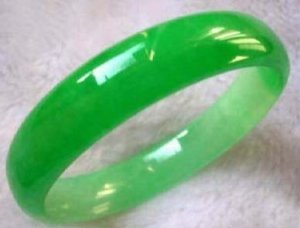 Charms emerald jade bracelet bangle