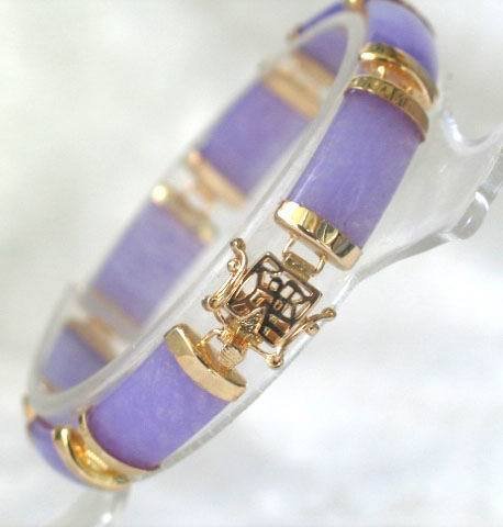 BEAUTIFUL blue jade bracelet