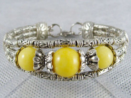 WHOLESALE Tibetan Silver TOPAZ BraceletS