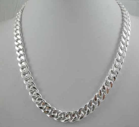 20" Fine Jewelry Titanium Steel Men's Necklace