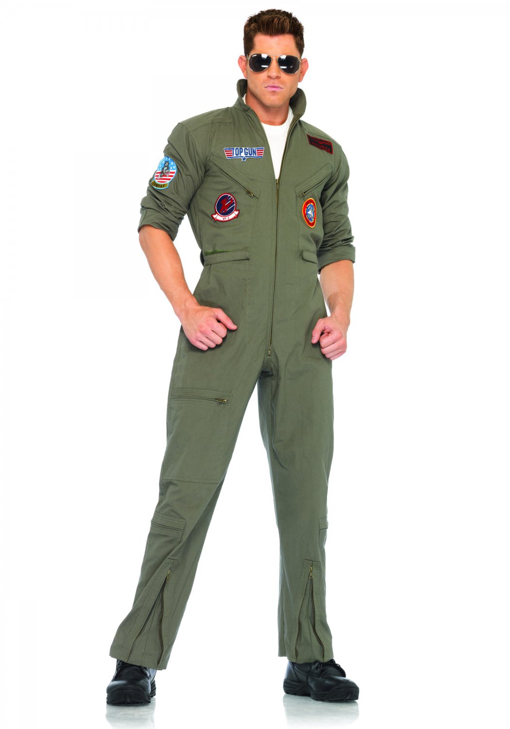 Leg Avenue Top Gun Flight Suit Size 2X
