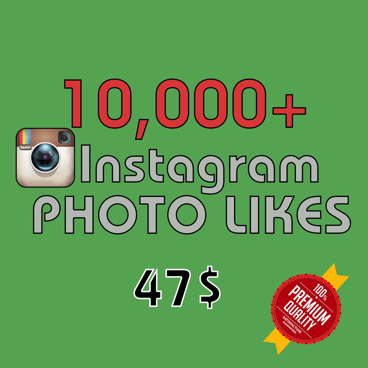 10,000 HQ Instagram Photo Likes