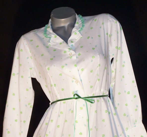 Vintage Katz Coat House Dress Boho Emo Super Cute! ~