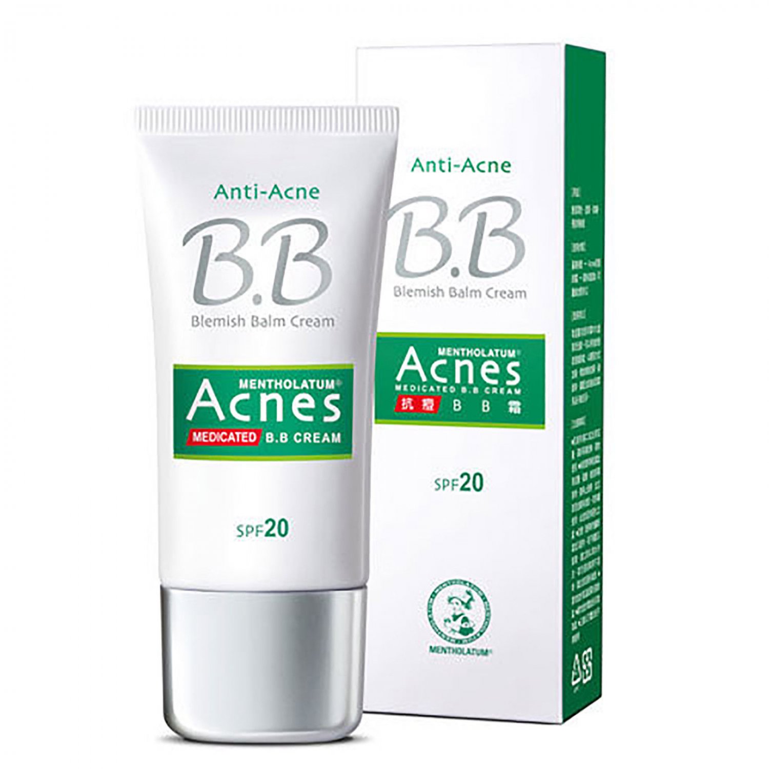 Mentholatum Acnes Medicated Anti-Acne BB Cream With SPF20 - 30g