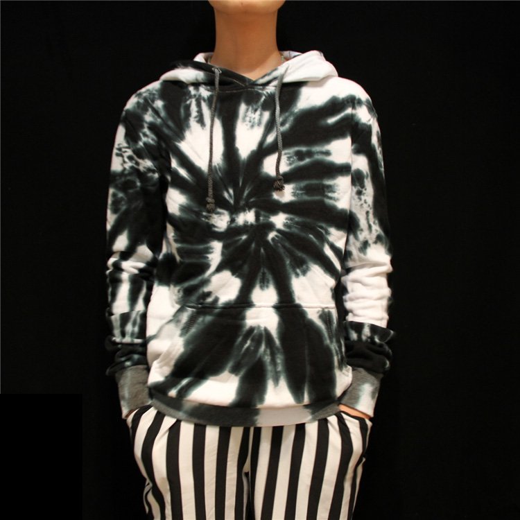 professional Handmade unique Tie Dye‎ couple cool hoodie men women long sweatshirts