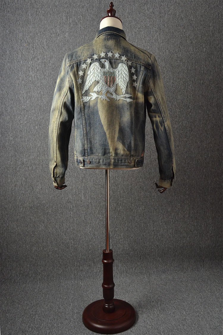 men denim jacket online shopping trendy clothes jean jacket mens Cowboy Coat