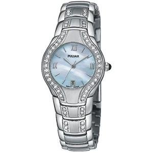 Pulsar Ladies Collection Crystallized With 46 Swarovski Crystals Watch PXQ533