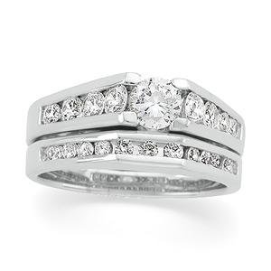 Platinum Bridal Set Rings