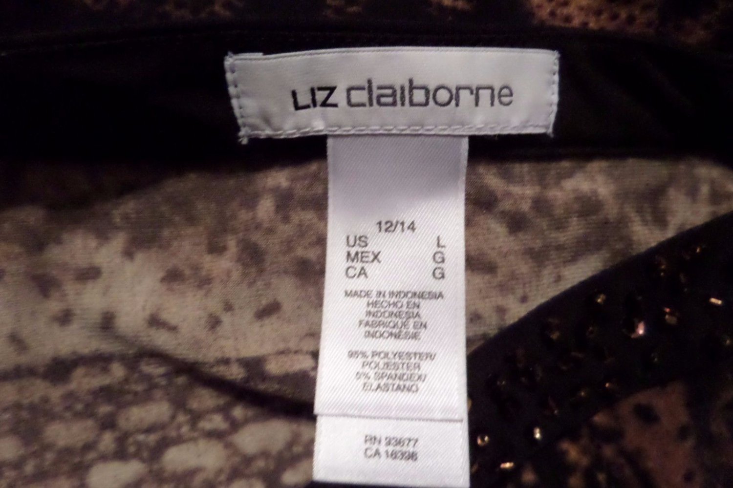 Women's Top size 12/14 by Liz Claiborne