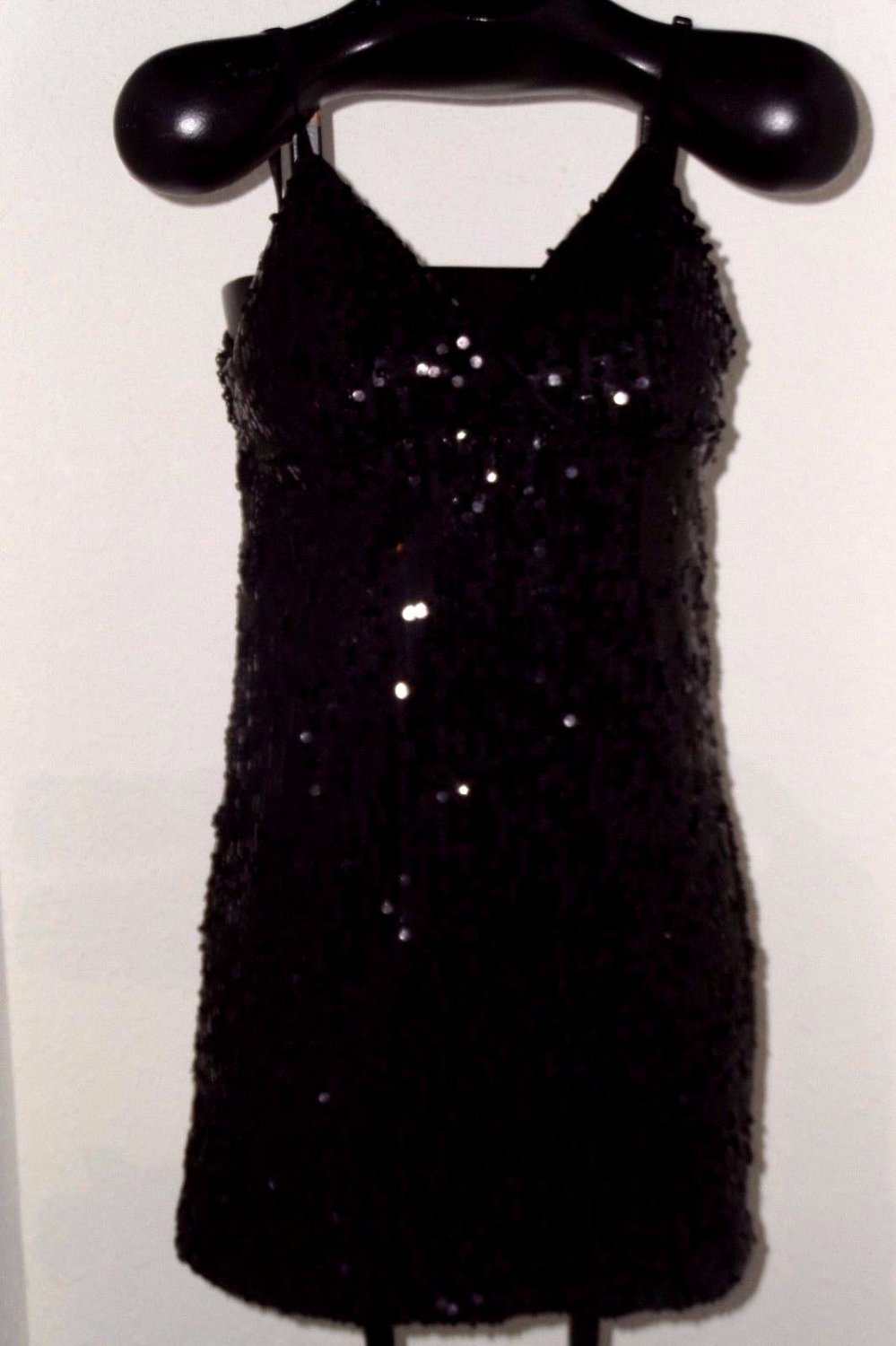 Women's Black Sequin Dress size L by Poetry Clothing