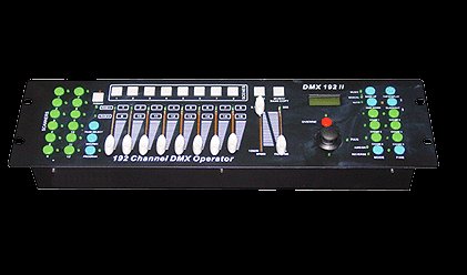 192 Channels DMX controller