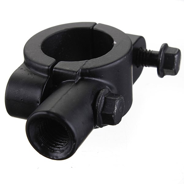 Motorcycle Scooter 10mm Thread Mirror Mount Aluminum Holder Adaptor