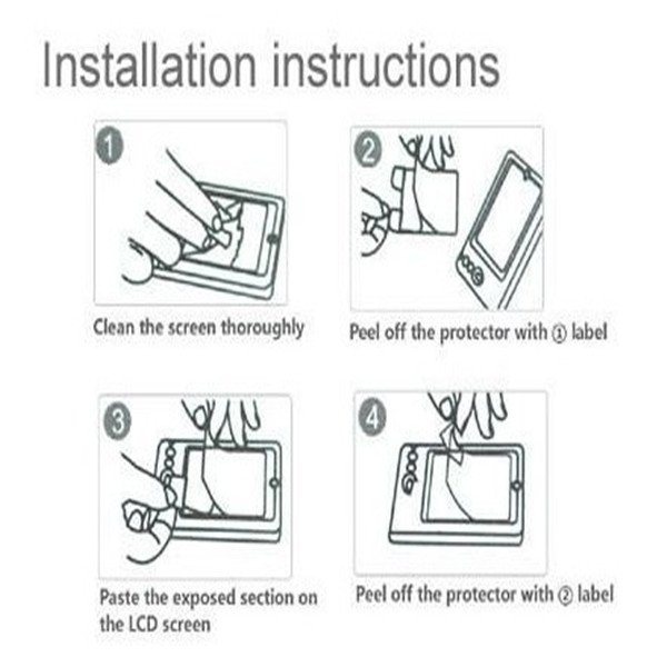 3x Matte Anti-Glare LCD Screen Protector For Samsung Galaxy 7 Inch Tab