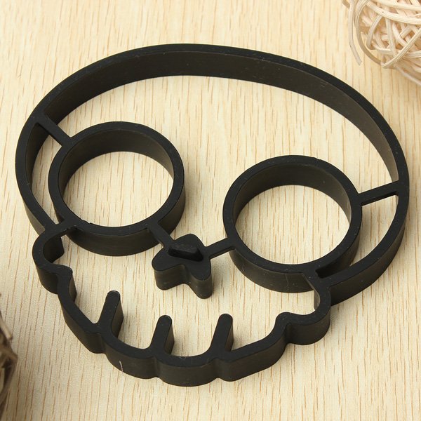 Silicone Skull Egg Frying Mold Breakfast Pancake Mould