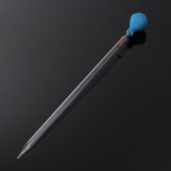 10mL Glass Dropper Graduated Pipette with Rubber Bulb