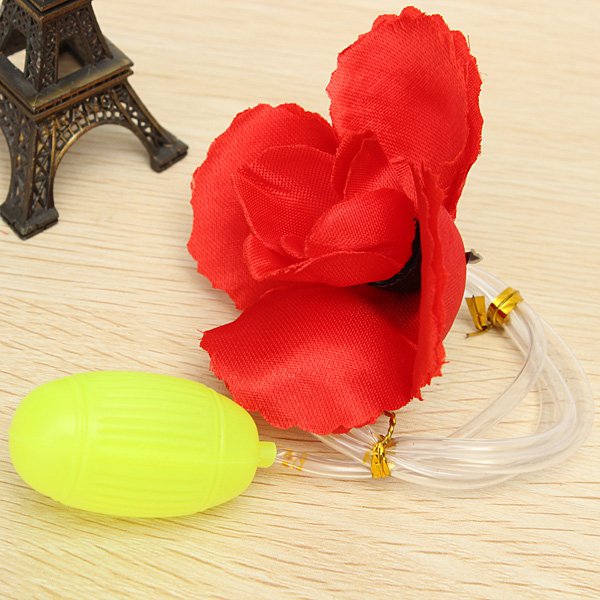 Water Squirt Rose Short Stemmed Clown Joke Item