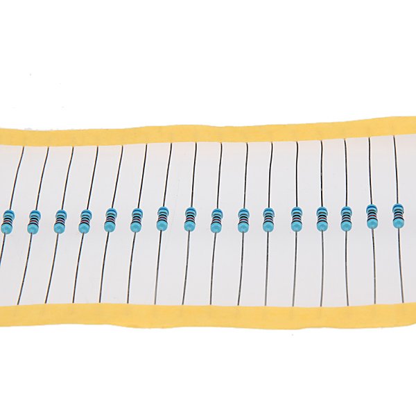 400pcs 1/4W Metal Film Resistor Assortment Kit Set 1% 20 Kinds Value