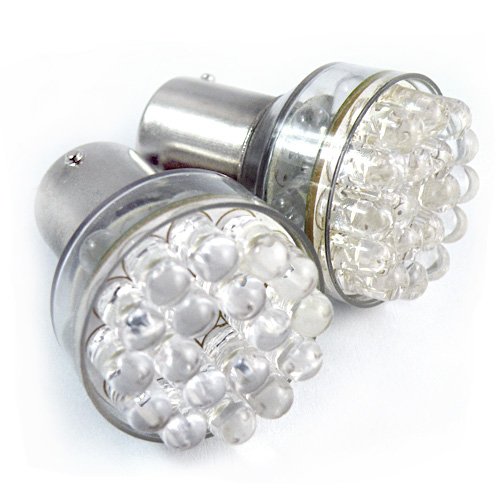 24 LED CAR TAIL BRAKE REAR WHITE LIGHT BULB LAMP