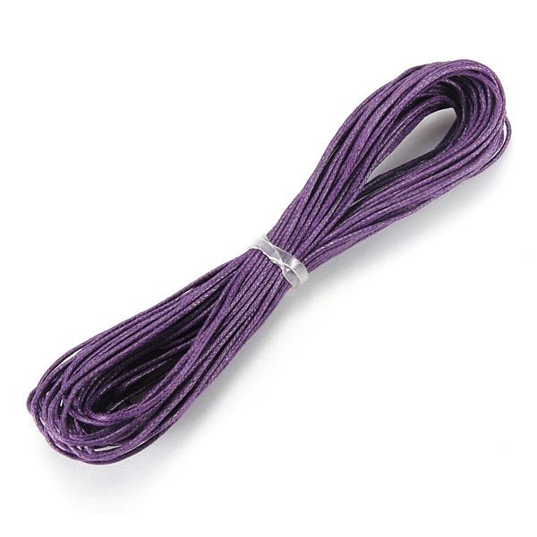 DIY String Waxed Cotton Cords Craft Bead Jewelry Necklace Bracelet