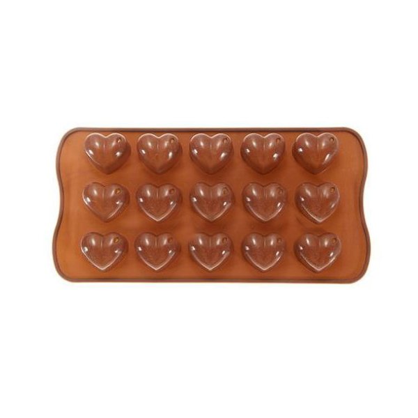 Heart Chocolate Cake Cookie Muffin Silicone Mould