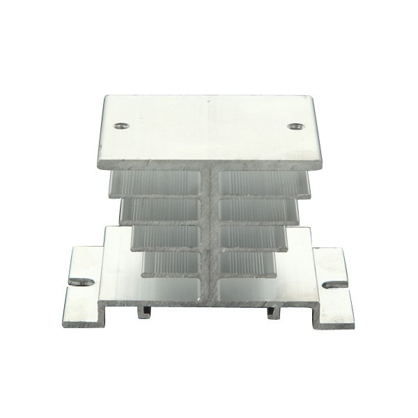 Aluminum Alloy Heat Sink For Solid State Relay SSR Heat Dissipation