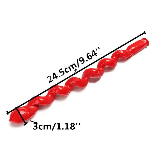 10PCS Helical Balloon Mix Colors Spiral Balloon Party Decoration