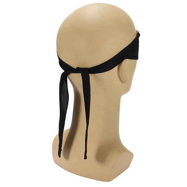 Black Cloth Bandit Robber Fancy Halloween Costume Eye Mask