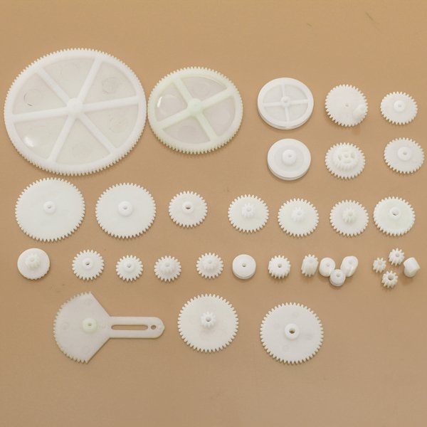 34 Kinds Motor Gear Rack Pulley Belt Single Double Gears Kit Set