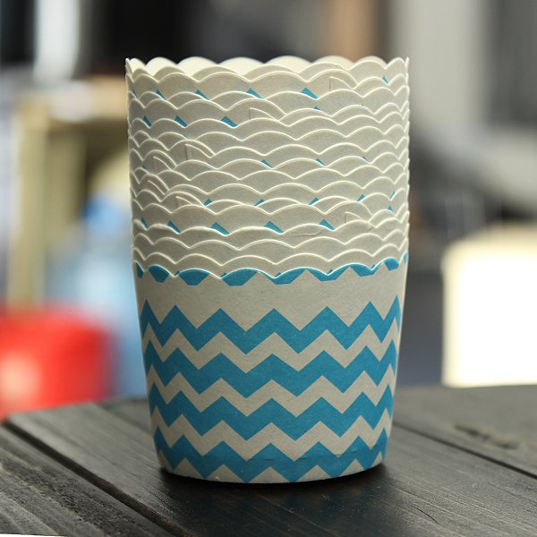 50Pcs Wavy Paper Cake Cup Liners Baking Cupcake Muffin Pastry