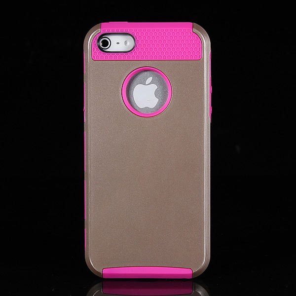 Gold Shockproof Dirt Dust Proof Hard Matte Case For iPhone 5 5s