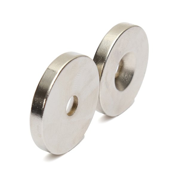 Strong Countersunk Magnets Hole 5mm Disc Rare Earth Neodymium