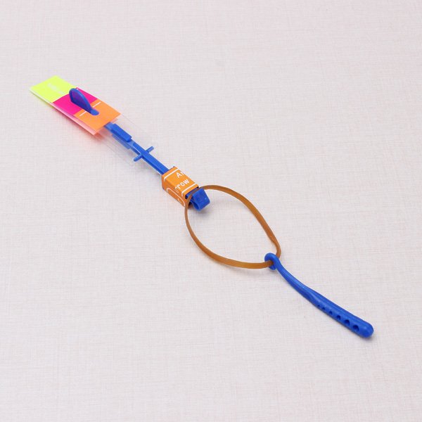 Amazing LED Light Arrow Rocket Helicopter Rotating Flying Toy