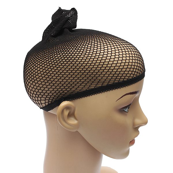 Black Hair Wig Weaving Cap Net Mesh Fishnet