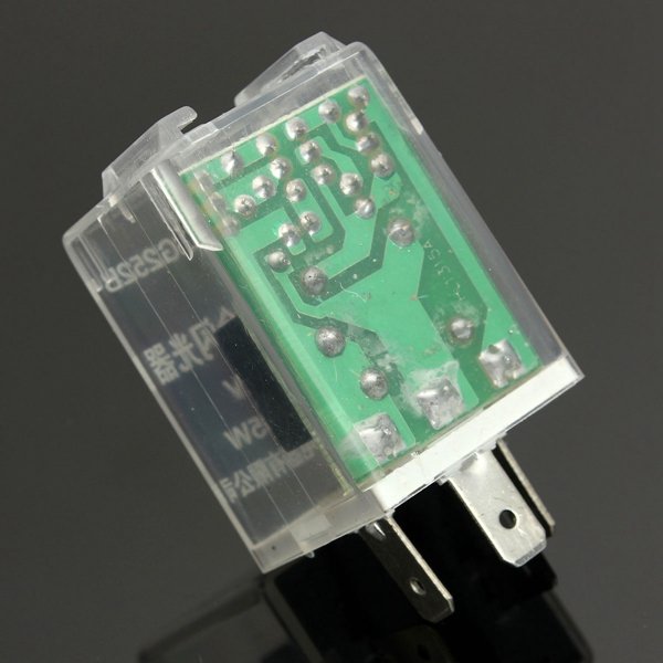 12V 3 Pin LED Turn Signal Indicatior Light Electronic Flasher Relay