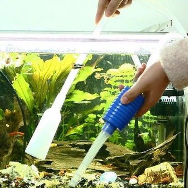 Siphon Vacuum Water Pump Gravel Cleaner Aquarium Filter