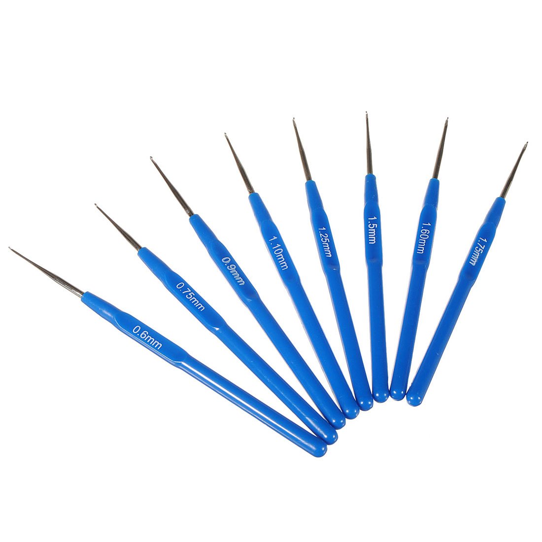 Blue Plastic Crochet Hook Knitting