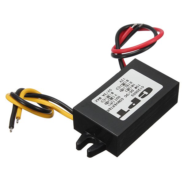 DC/DC Converter Regulator 12V To 5V 3A 15W Buck Step Down Power Supply
