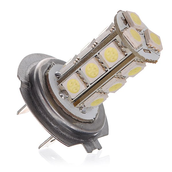 Car H7 18 SMD LED White Head Light Bulbs Lamp New