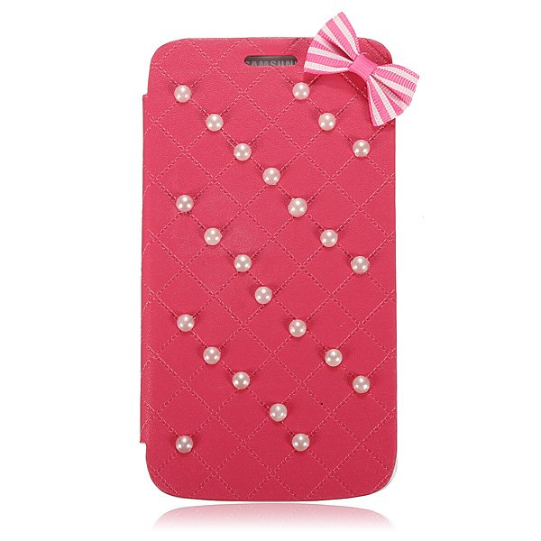 Flip Leather Bowknot Pearl Wallet Case For Samsung Galaxy Note 3 N9000