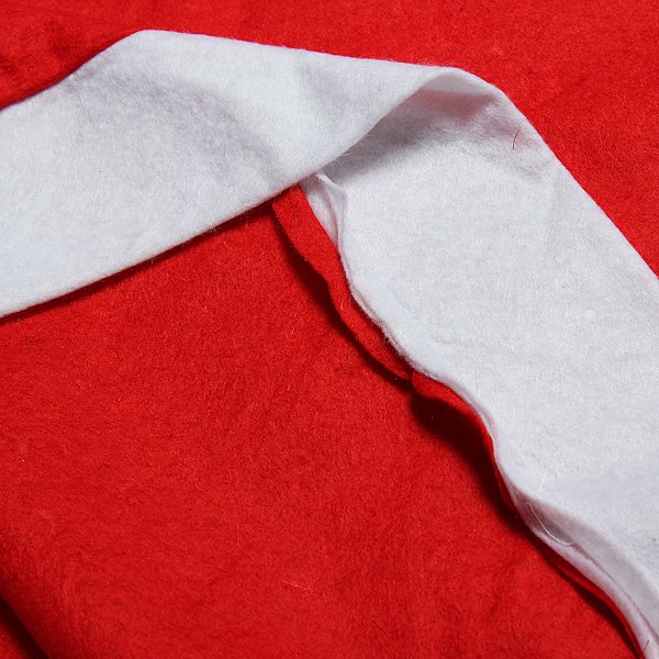 Christmas Santa Clause Red Hat Chair Cover Christmas Dinner Decor
