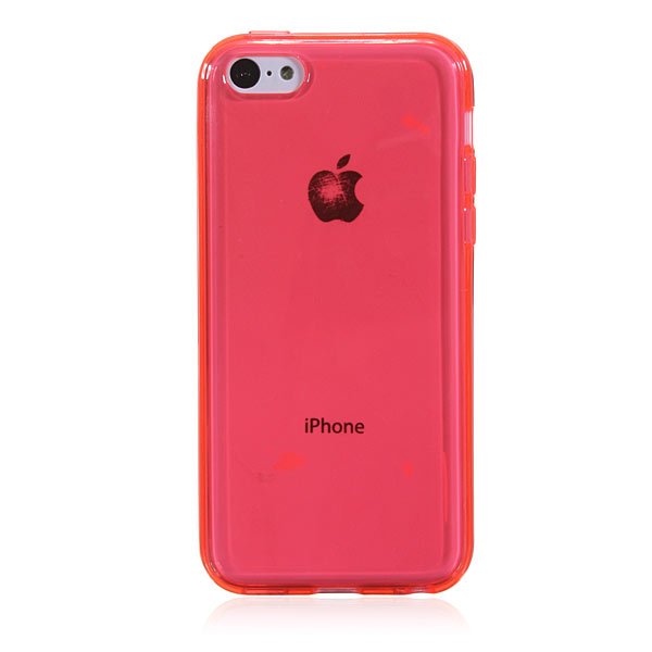 Crystal Clear Transparent Silicone TPU Case For iPhone 5C