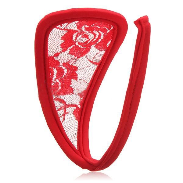 Lace Flower Floral Women Sexy C-String Thong Panties